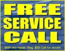 FREE Service Call with Repair.