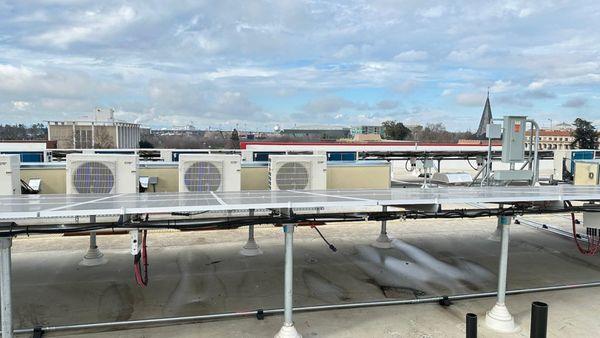 Installing modern HVAC systems for a recently developed Affordable Housing Community in the Stockton area of California.