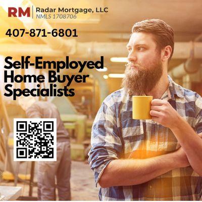 We specialize in providing financing for self-employed homebuyers.