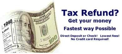 Faster Tax Refunds!