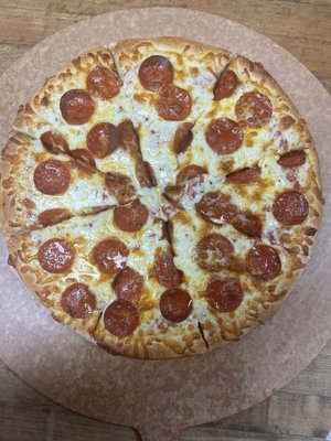 Pepperoni pizza