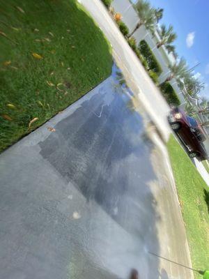 Driveway cleaning