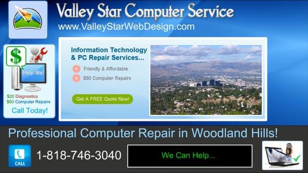 Video Marketing - Computer Repair Services in Woodland Hills -- Link: www.youtube.com/watch?v=2AAQl4BTnxg