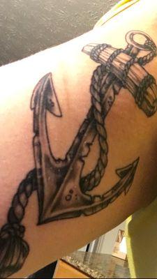 Anchor done by Russ