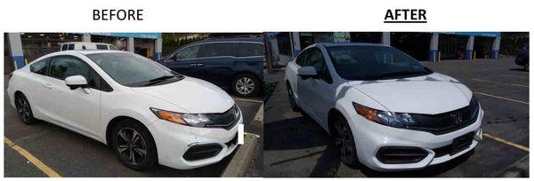 Honda Civic Before and After