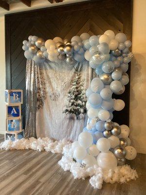 Winter wonderland theme