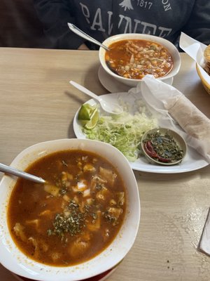 Menudo and Posole