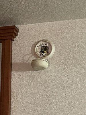 Non functioning fire detector