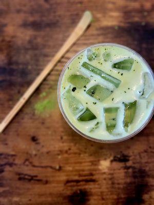 Iced Matcha Latte