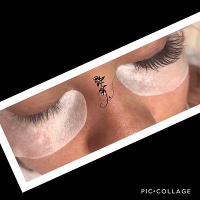 Mink Eyelash Extension Before and After