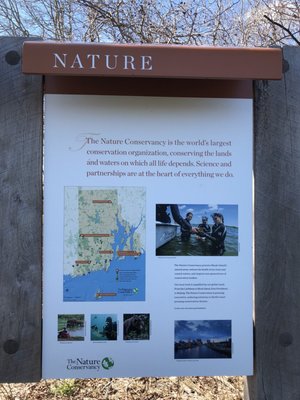 Nature info about the trail