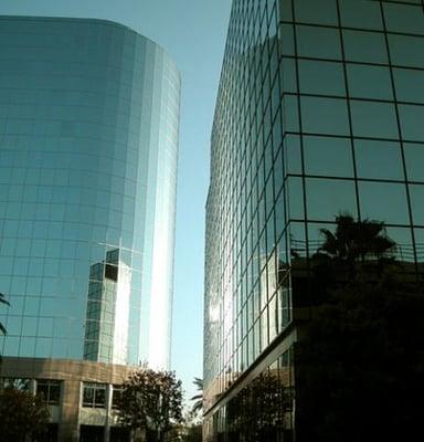 This is a view of the twin tower in the complex IMS office is located on the 11th floor