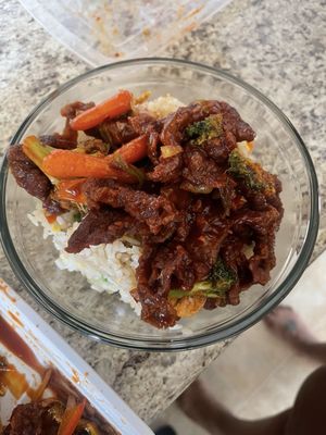 Mongolian beef.