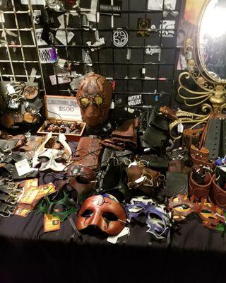 Custom made masks made by one vendor.