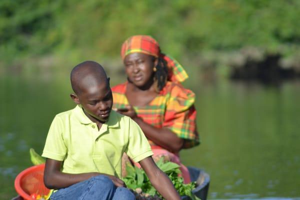 From a photoshoot on the Black River in Suriname