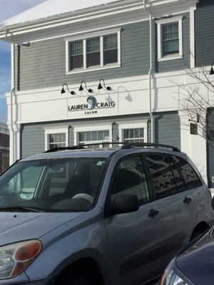 Lauren Craig Salon of Wayland -- Wayland Town Center : 25 Andrew Avenue, Wayland                Back Exterior