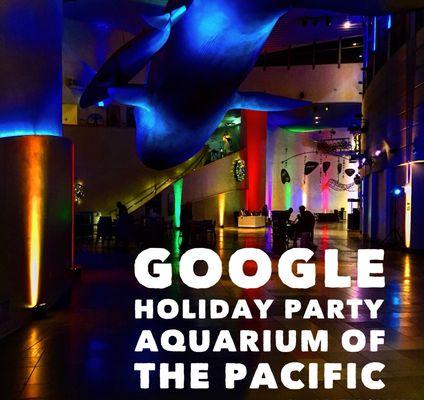 Custom Event Lighting for Google's Annual Event in Long Beach