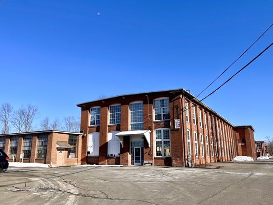 Pulling into their parking lot, it's in a shared building with forest city brewing, stubborn beauty etc