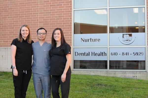 Dr. Lauren Miller, Dr. Jackson Nguyen, and Dr. Vanaeyah Tran.