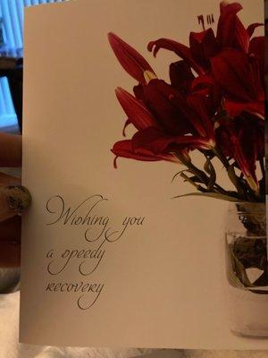 Get Well Soon Card