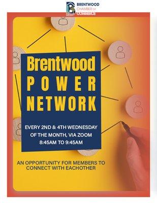 Our power Networking/Meeting is a source to connect Chamber Members with one-another.
Join our exciting networking