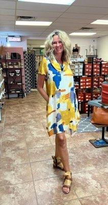 A beautiful new customer, who looked amazing in everything she put on!