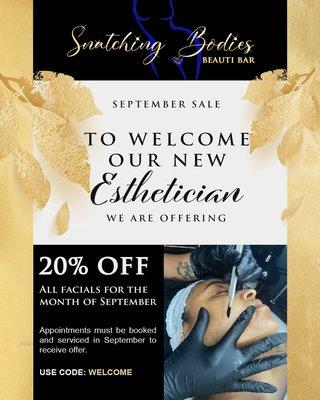 SEPTEMBER SALE