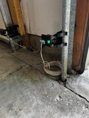 Garage door sensor