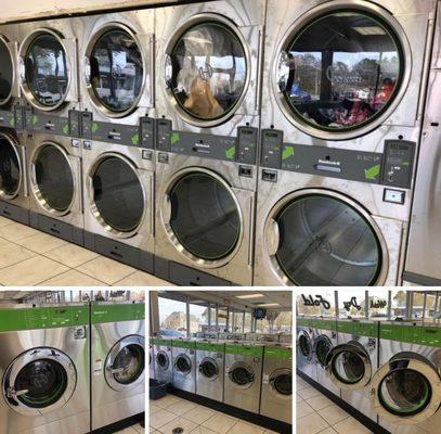 Washers and dryers for every size load!!!