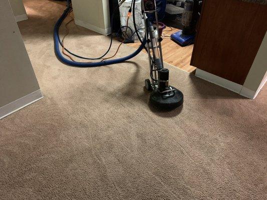 Rotovac 360 motorized scrubber