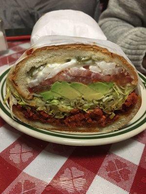 Chorizo torta