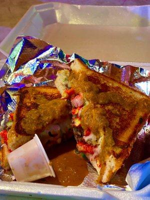 Hot Grilled Cheese