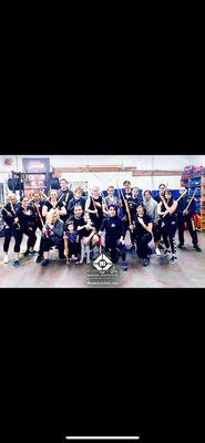 Another photo of the women's self defense class in reseda CA.