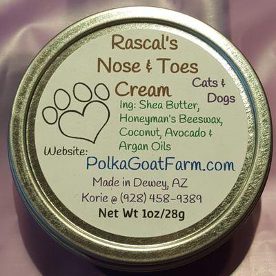 Nose & Toes cream for cats and dogs