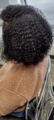 Natural curl defining