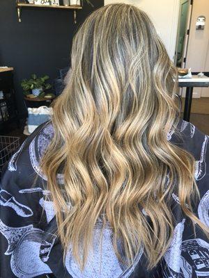 Custom Color/ Balayage by Katie Polistena