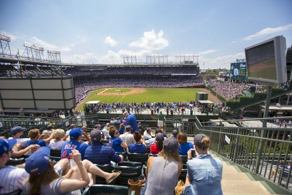 View of the field from 3639 Sheffield