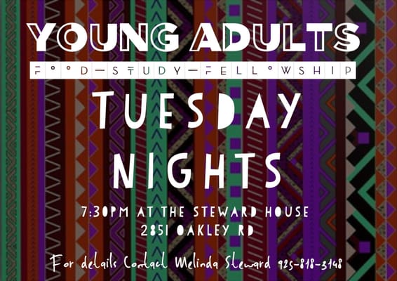 Tuesday Nights Young Adults Group