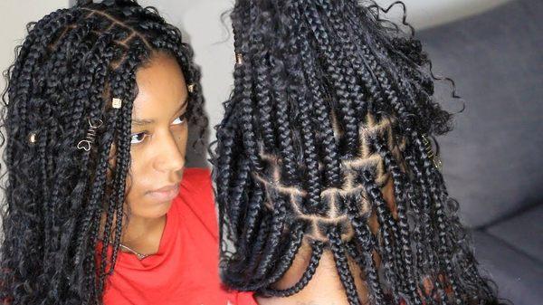 Goddess box braid