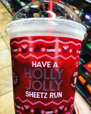 I'm still able to have a Holly Jolly Sheetz run, even here in February!