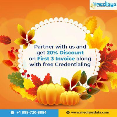 Make the most of this offer, and make big savings this Thanksgiving with Medisys. Hurry up! Offer valid for a limited period!