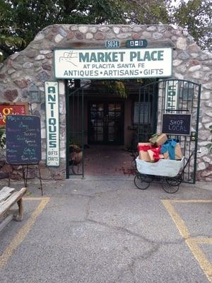 The entrance to Marketplace (and also Magic Bistro)