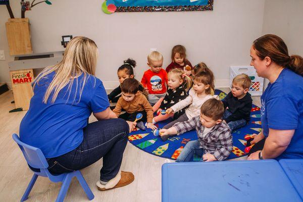 Playschool is a fun place to learn for 2-3 year olds