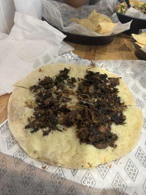 Carnitas quesadilla