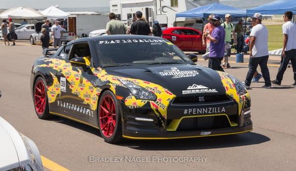 2014 GTR Pennzilla customized by Flat 12 & campaigned in the Goldrush Rally, Pikes Peak Airstrip Attack & the Silver State Classic.