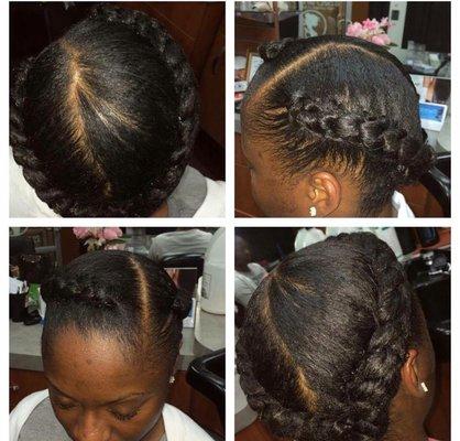 Crown braid