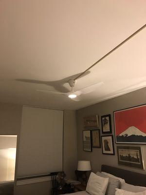 New Haiku fan installation by TriBuild Construction