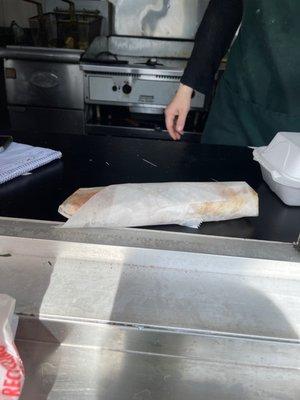 Shawarma wrap