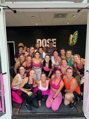 We love to celebrate our community! Post workout birthday photo