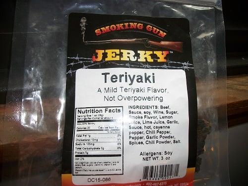 Package of Jerky purchased from the farmer's market